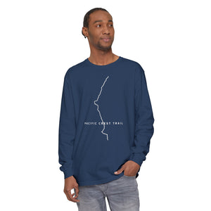 Pacific Crest Trail Comfort Colors Unisex Long Sleeve T-Shirt