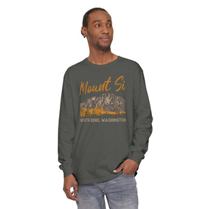 Mount Si Washington Comfort Colors Unisex Long Sleeve T-Shirt