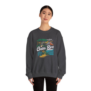 Costa Rica Gildan Unisex Crewneck Sweatshirt