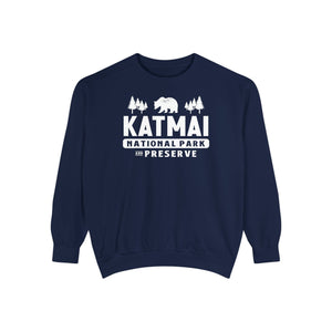 Katmai National Park Alaska Comfort Colors Unisex Sweatshirt
