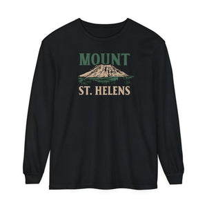 Mount St. Helens Washington Comfort Colors Unisex Long Sleeve T-Shirt