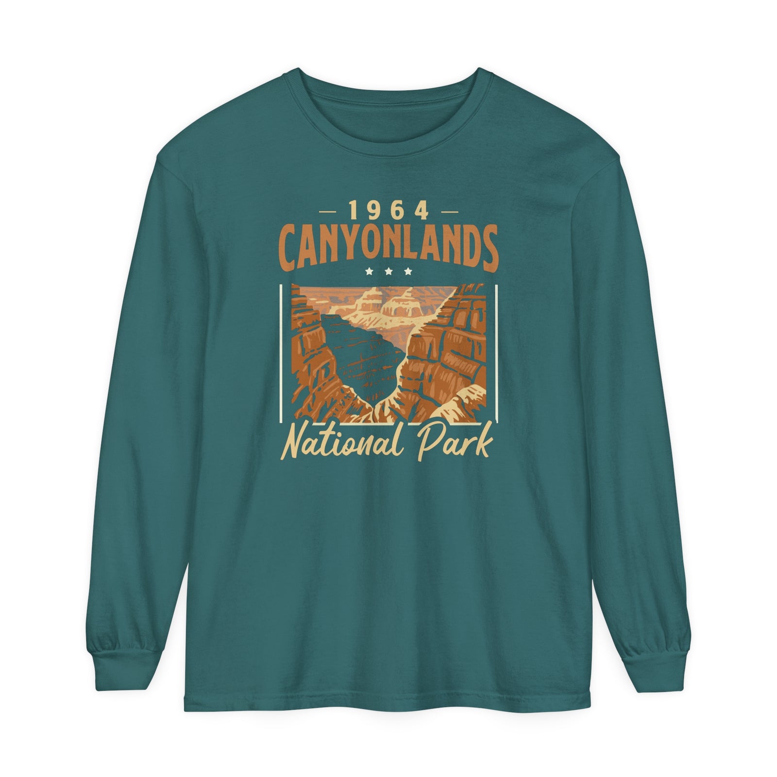 Canyonlands National Park Utah Comfort Colors Unisex Long Sleeve T-Shirt