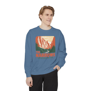 The Narrows Zion National Park Utah Comfort Colors Unisex Sweatshirt