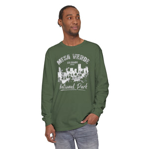 Mesa Verde National Park Colorado Comfort Colors Unisex Long Sleeve T-Shirt