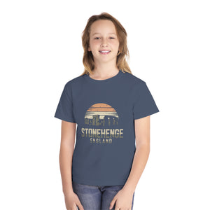Stonehenge England Comfort Colors Youth Kids T-Shirt