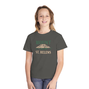 Mount St. Helens Washington Comfort Colors Youth Kids T-Shirt