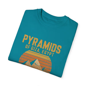 Pyramids of Giza Egypt Comfort Colors Unisex T-Shirt