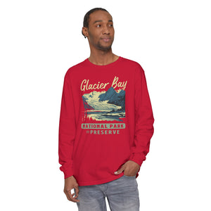 Glacier Bay National Park Alaska Comfort Colors Unisex Long Sleeve T-Shirt
