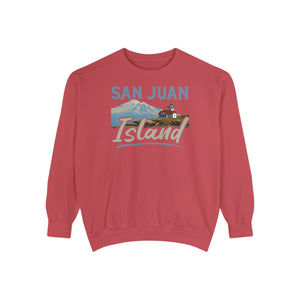 San Juan Island Washington Comfort Colors Unisex Sweatshirt