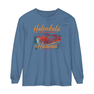 Haleakalā National Park Hawaii Comfort Colors Unisex Long Sleeve T-Shirt