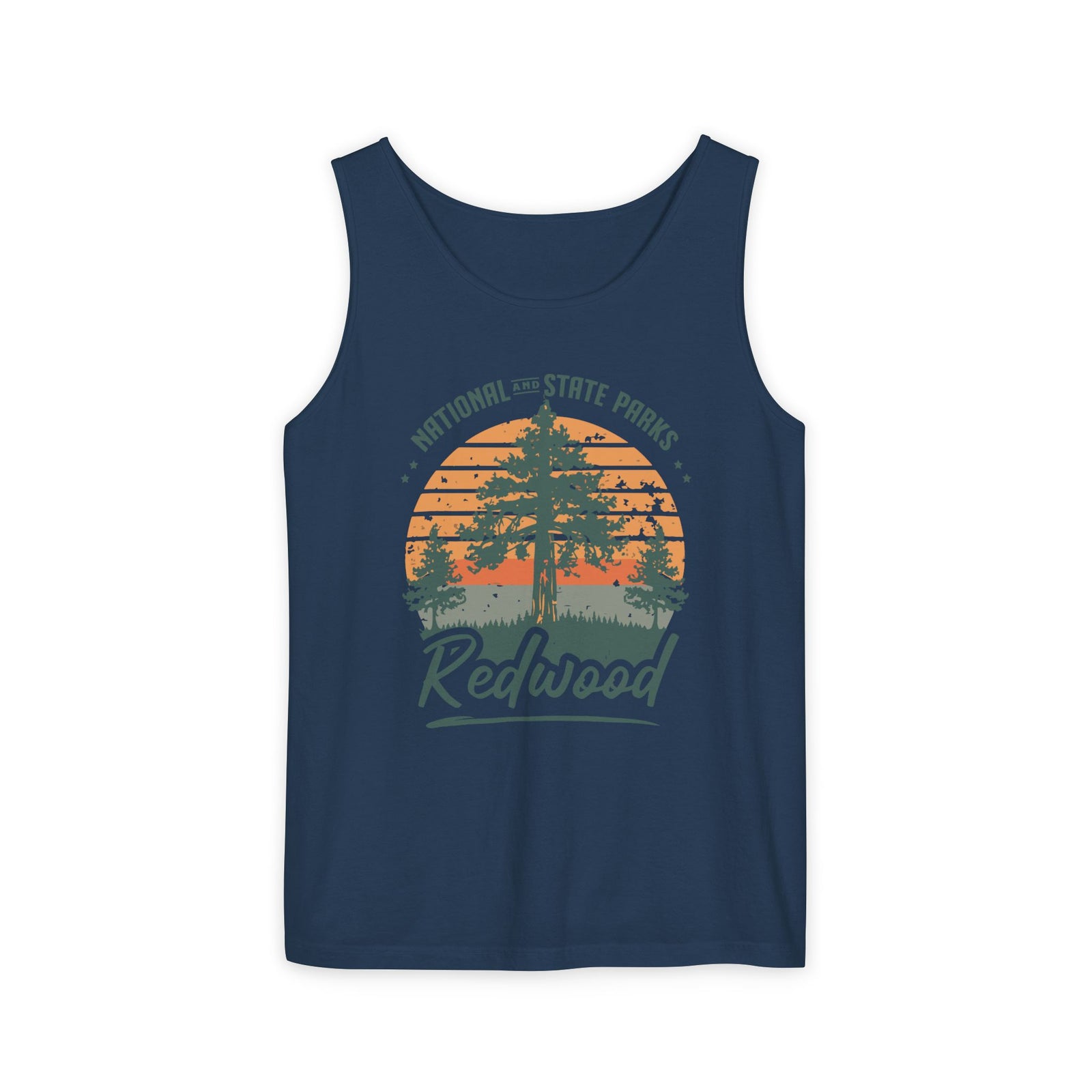 Redwood National Park California Comfort Colors Tank Top