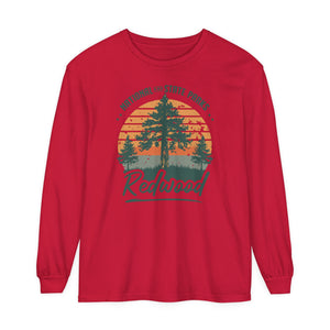 Redwood National Park California Comfort Colors Unisex Long Sleeve T-Shirt