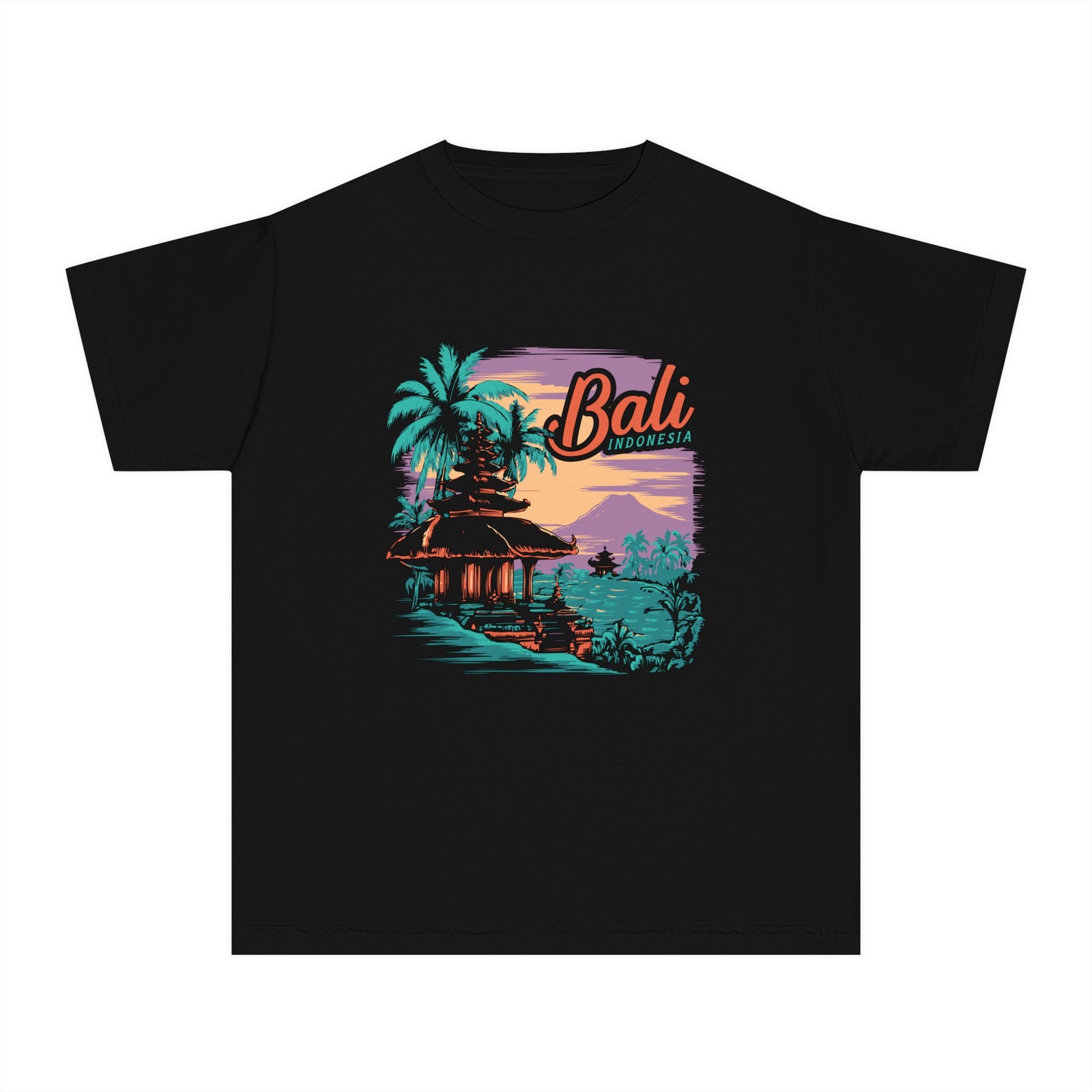 Bali Indonesia Comfort Colors Youth Kids T-Shirt