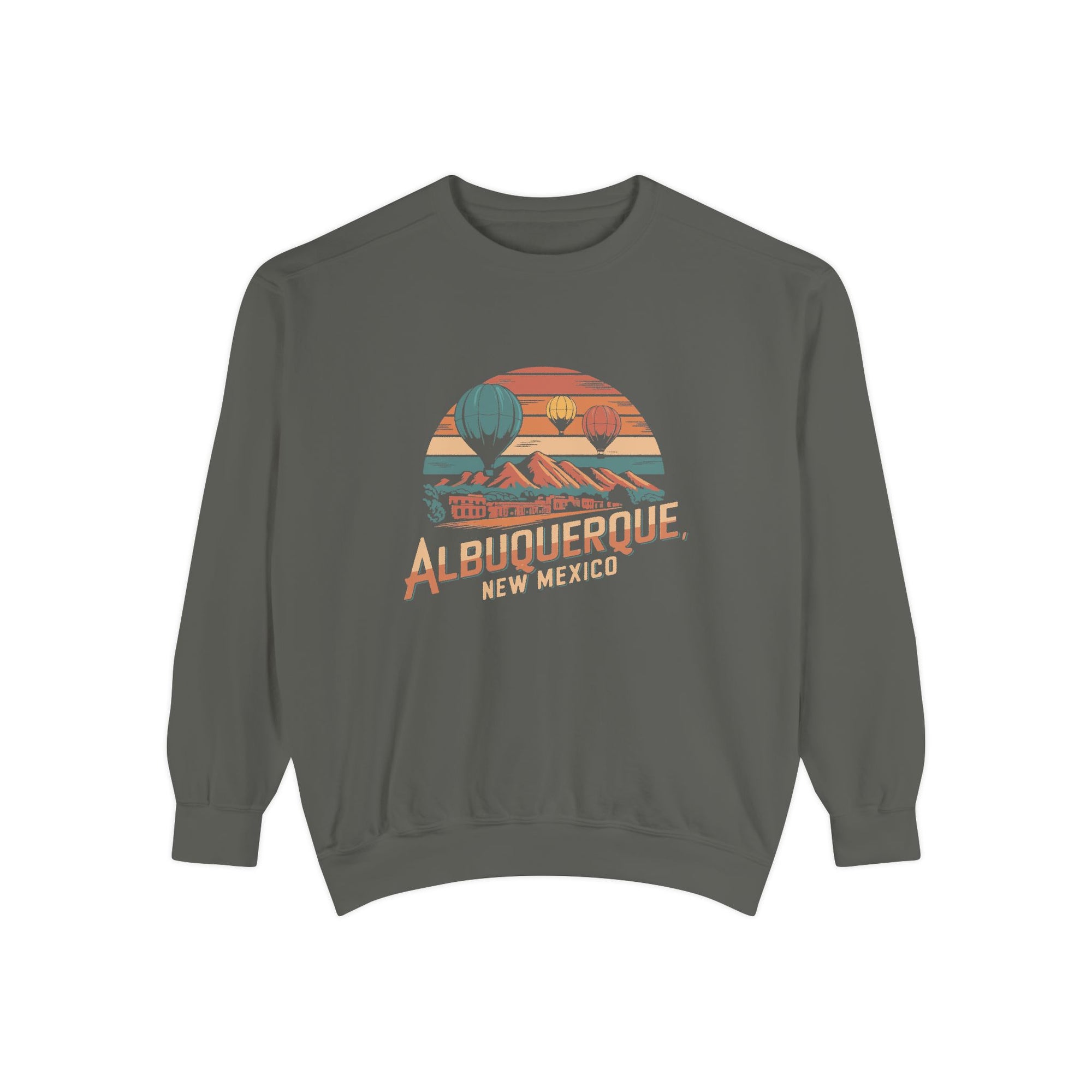 Albuquerque Hot Air Balloon Festival New Mexico Comfort Colors Unisex Sweatshirt