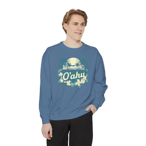 Oahu Hawaii Comfort Colors Unisex Sweatshirt