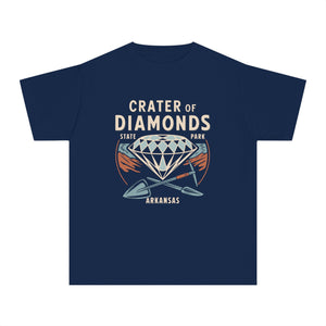 Crater of Diamonds State Park Arkansas Comfort Colors Youth Kids T-Shirt