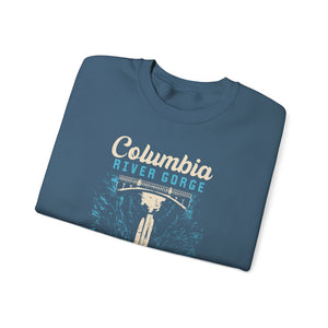 Columbia River Gorge Oregon Washington Gildan Unisex Crewneck Sweatshirt