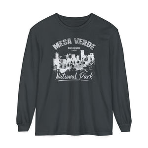 Mesa Verde National Park Colorado Comfort Colors Unisex Long Sleeve T-Shirt