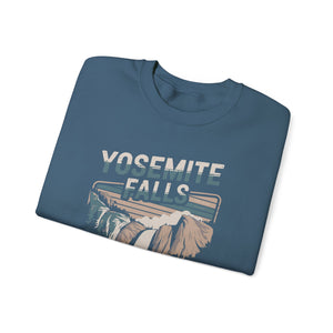 Yosemite Falls Yosemite National Park California Gildan Unisex Crewneck Sweatshirt