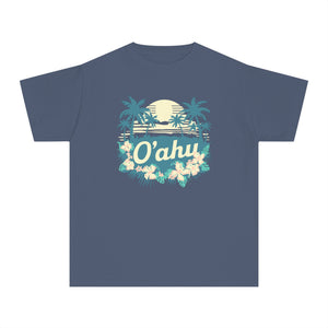 Oahu Hawaii Comfort Colors Youth Kids T-Shirt