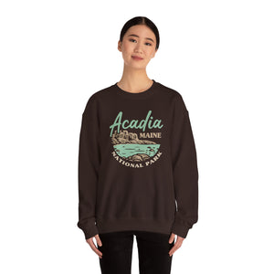 Acadia Maine Gildan Unisex Crewneck Sweatshirt