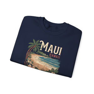 Maui Hawaii Gildan Unisex Crewneck Sweatshirt