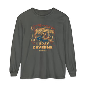 Luray Caverns Virginia Comfort Colors Unisex Long Sleeve T-Shirt