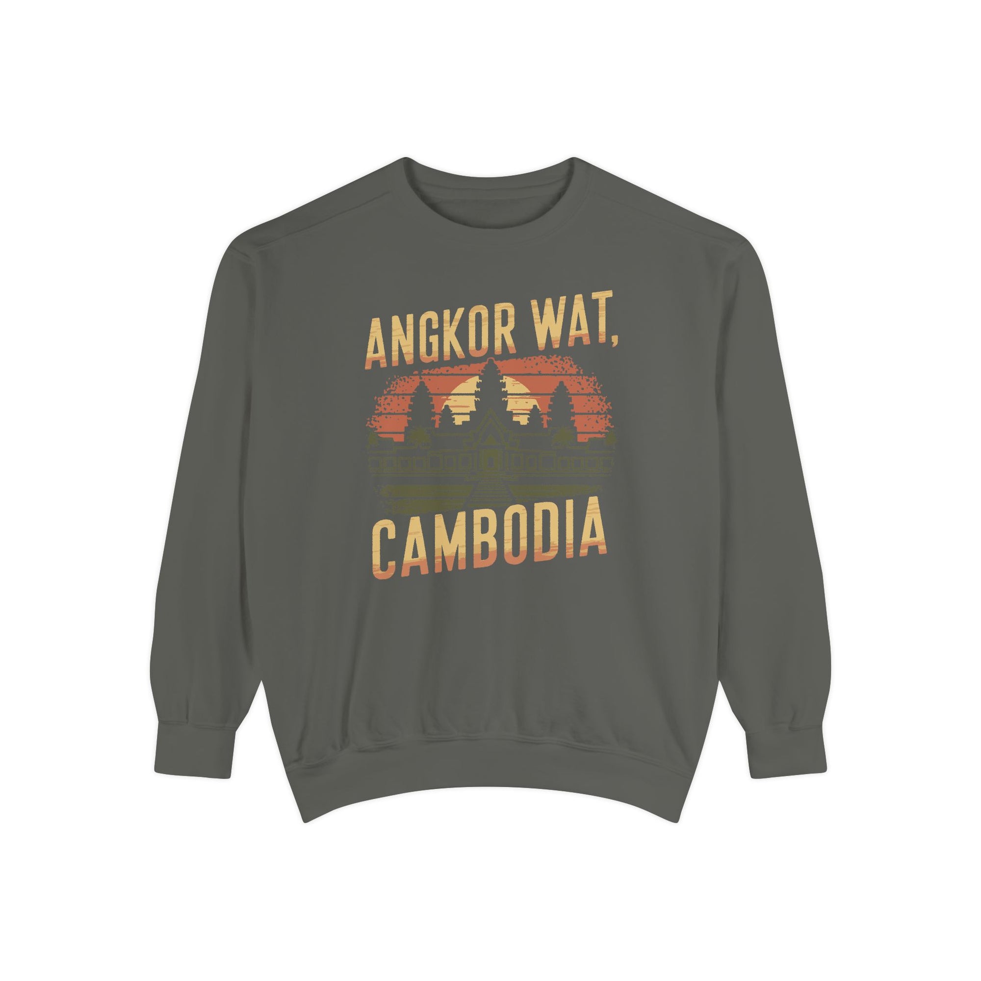 Angkor Wat Cambodia Comfort Colors Unisex Sweatshirt