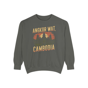 Angkor Wat Cambodia Comfort Colors Unisex Sweatshirt