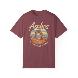 Arches Comfort Colors T-Shirt / Moab Utah National Parks Tee