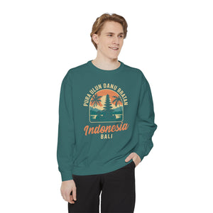 Pura Ulun Danu Bratan Bali Comfort Colors Unisex Sweatshirt