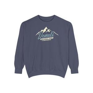 Denali National Park Alaska Comfort Colors Unisex Sweatshirt