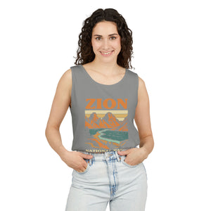 Zion National Park Utah Comfort Colors Tank Top