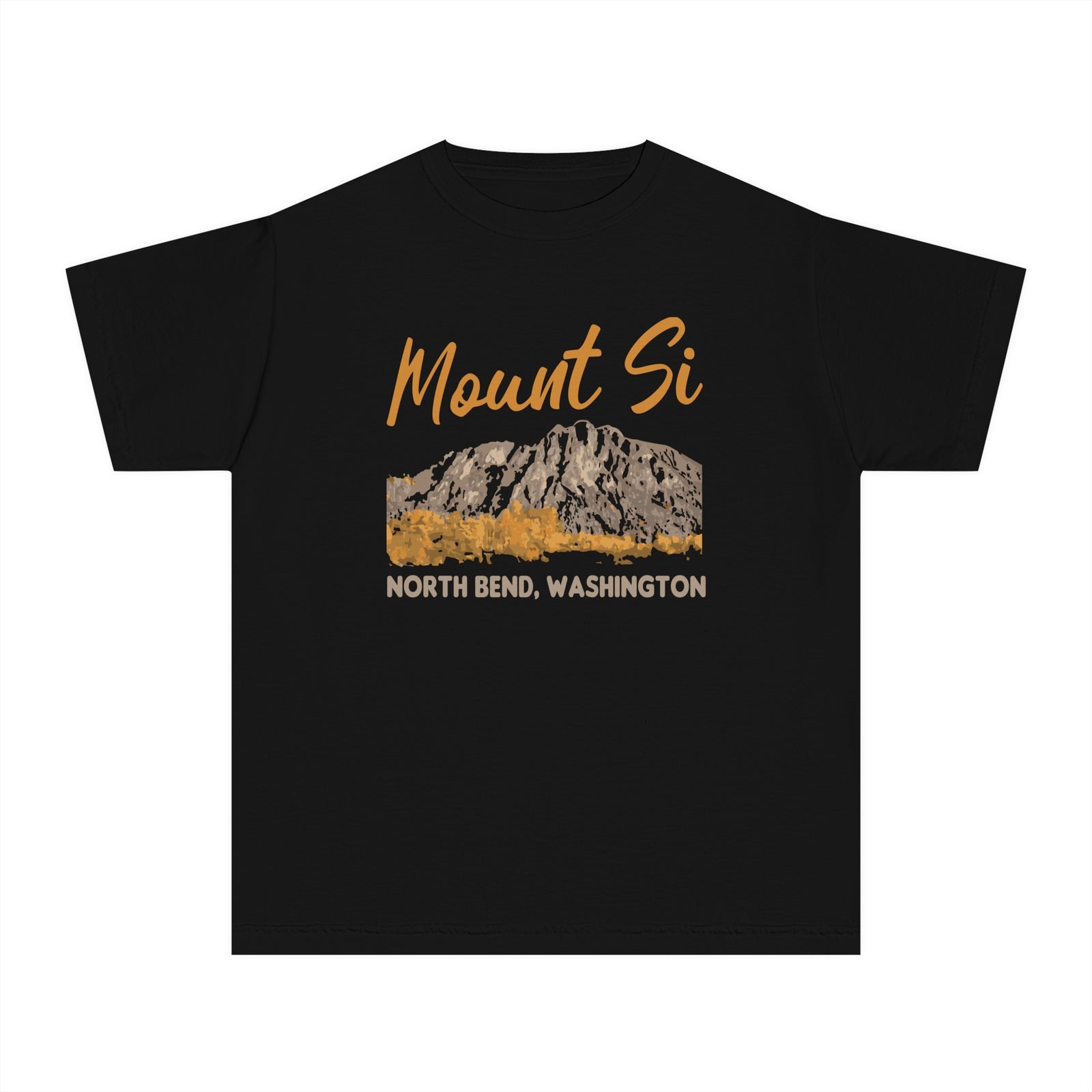 Mount Si Washington Comfort Colors Youth Kids T-Shirt