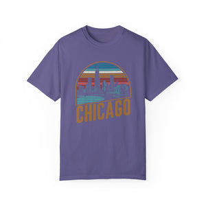 Chicago Skyline Illinois Comfort Colors Unisex T-Shirt