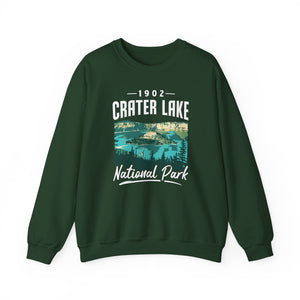 Crater Lake National Park Oregon Gildan Unisex Crewneck Sweatshirt