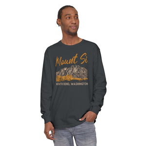 Mount Si Washington Comfort Colors Unisex Long Sleeve T-Shirt