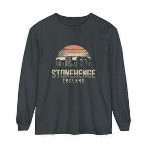 Stonehenge England Comfort Colors Unisex Long Sleeve T-Shirt