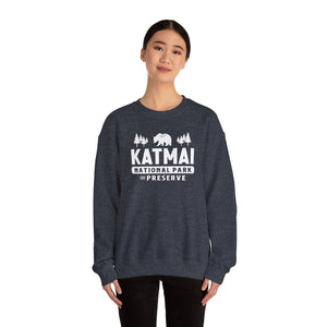 Katmai National Park Alaska Gildan Unisex Crewneck Sweatshirt