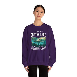 Crater Lake National Park Oregon Gildan Unisex Crewneck Sweatshirt
