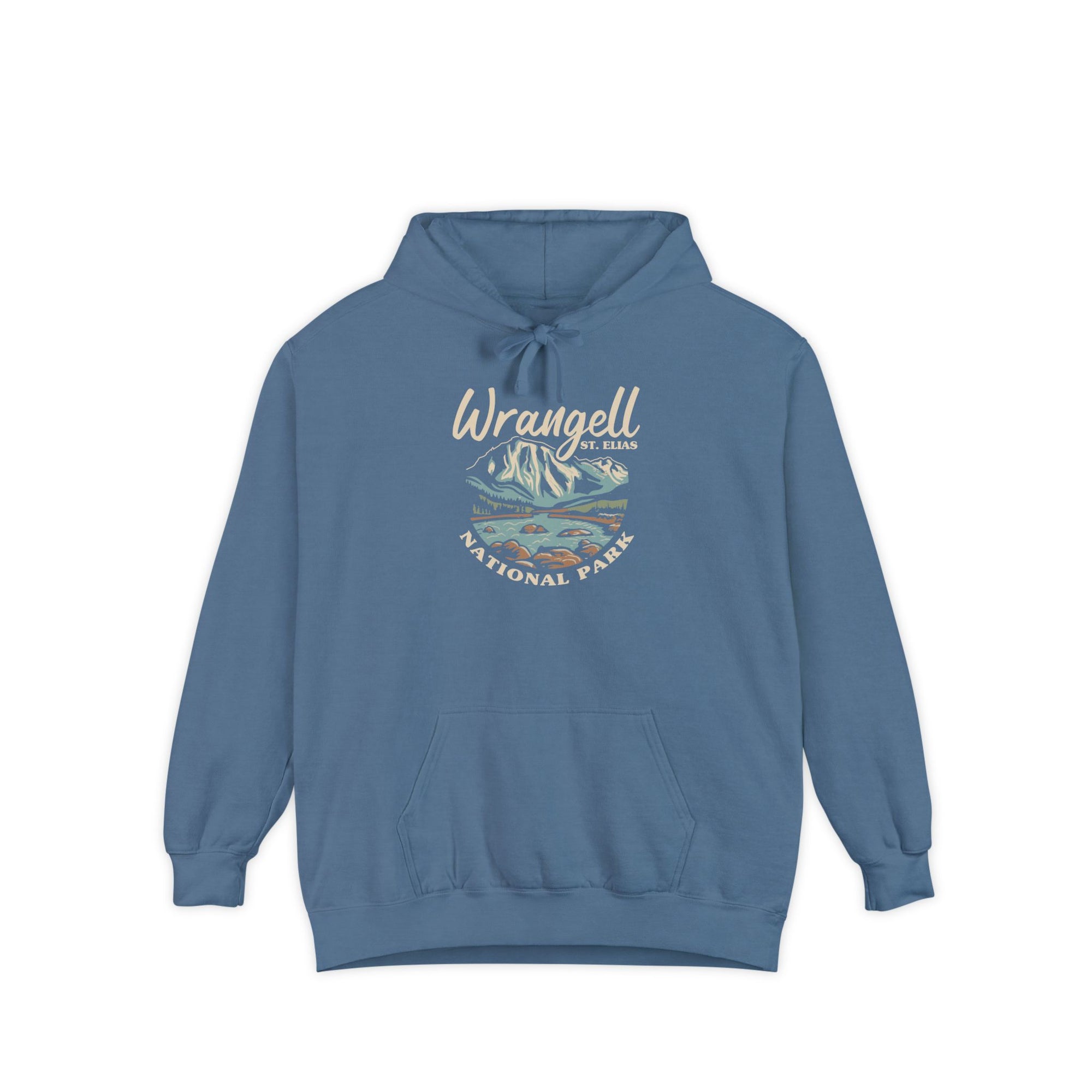 Wrangell-St. Elias National Park Alaska Comfort Colors Unisex Hoodie