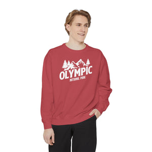 Olympic National Park Washington Comfort Colors Unisex Sweatshirt