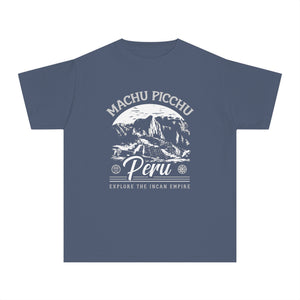 Machu Picchu Peru Comfort Colors Youth Kids T-Shirt