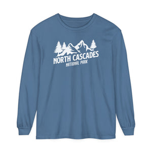 North Cascades National Park Washington Comfort Colors Unisex Long Sleeve T-Shirt