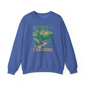 North Cascades National Park Washington Gildan Unisex Crewneck Sweatshirt