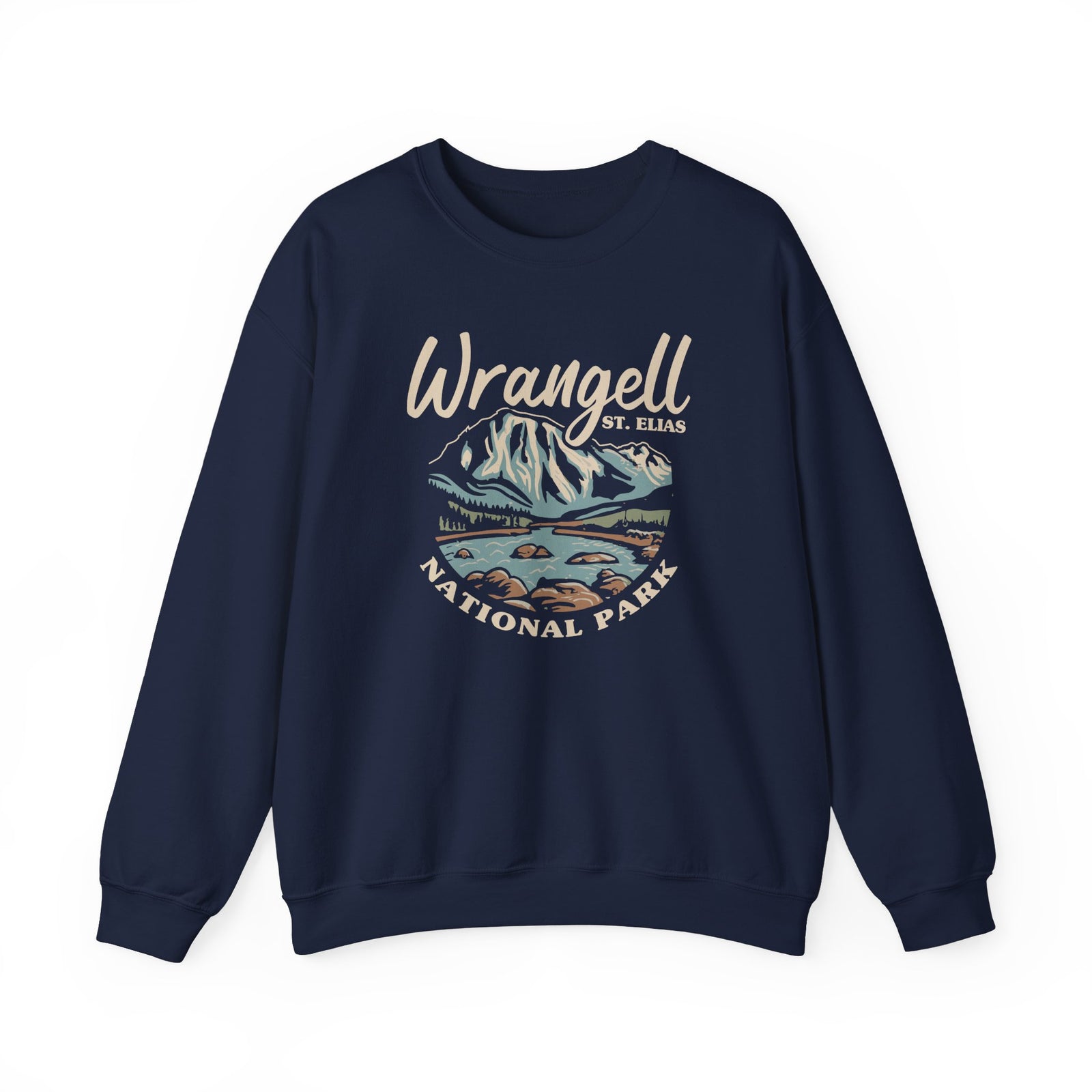 Wrangell-St. Elias National Park Alaska Gildan Unisex Crewneck Sweatshirt