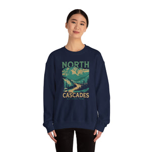 North Cascades National Park Washington Gildan Unisex Crewneck Sweatshirt