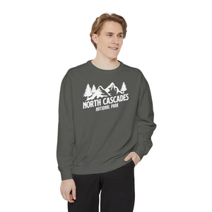 North Cascades National Park Washington Comfort Colors Unisex Sweatshirt