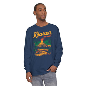Kīlauea Hawaii Comfort Colors Unisex Long Sleeve T-Shirt