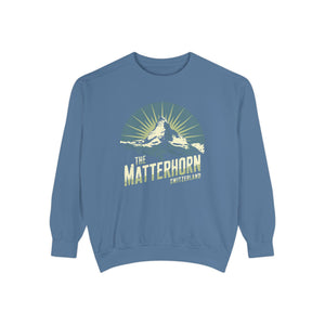 Matterhorn Switzerland Comfort Colors Unisex Sweatshirt